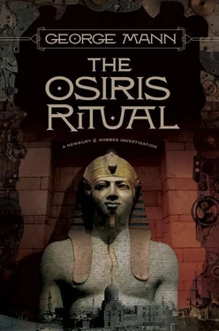 George Mann The Osiris Ritual обложка книги
