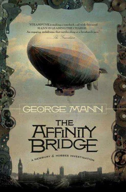 George Mann The Affinity Bridge обложка книги