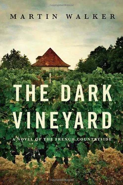 Martin Walker The dark vineyard обложка книги