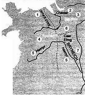 Карта 6 Подлинное местоположение Дейвира и Берникии образующих вместе - фото 9