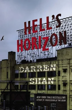 Darren Shan Hell's Horizon обложка книги