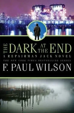 F Wilson The Dark at the End обложка книги