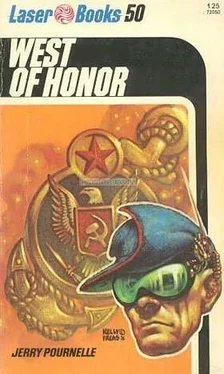 Jerry Pournelle West of Honor обложка книги