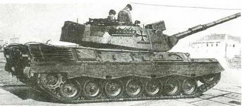 Немецкий танк Леопард 1А1 В бундесвере около 2500 Леопардов 1 и более - фото 275