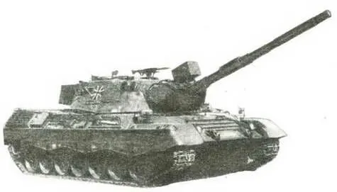 Немецкий танк Леопард 1А2 Немецкий танк Леопард 1А4 Немецкий танк - фото 276