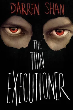 Darren Shan The Thin Executioner обложка книги