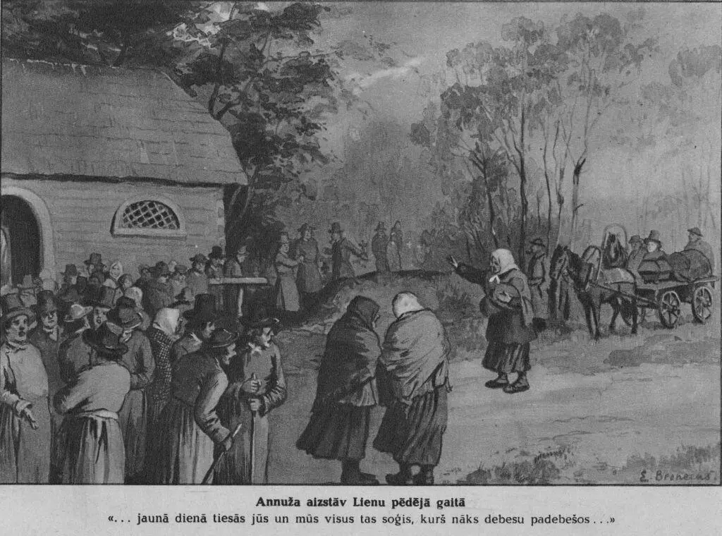 Ak cilvēki cilvēki Annuža tiem saniknotiem uzsauca aizgrābtā raudu balsī - фото 18
