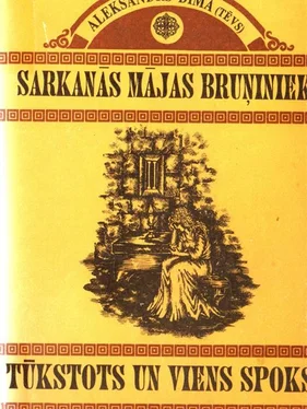 Aleksandrs Dimā (tēvs) SARKANĀS MĀJAS BRUNINIEKS обложка книги