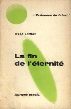 Isaac Asimov La fin de l'éternité обложка книги