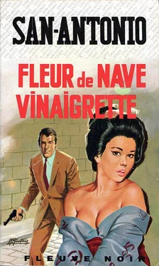 Frédéric Dard Fleur de nave vinaigrette обложка книги