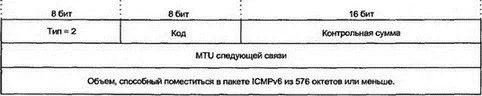 Рис 233Формат сообщения Packet Too Big 2323 Time Exceeded Сообщение Time - фото 228