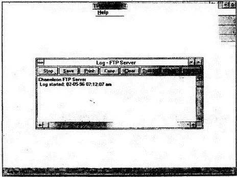 Рис 59Сервер FTP в среде Windows Клиент соединяется с сервером посредством - фото 51