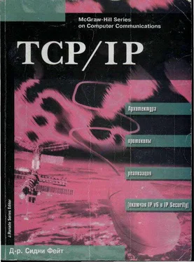 Сидни Фейт TCP/IP Архитектура, протоколы, реализация (включая IP версии 6 и IP Security) обложка книги