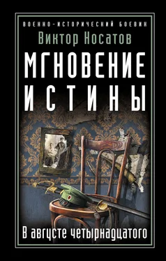 Виктор Носатов Мгновение истины. В августе четырнадцатого обложка книги