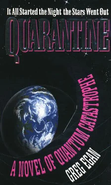 Greg Egan Quarantine обложка книги