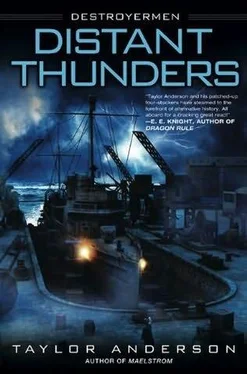 Taylor Anderson Distant Thunders обложка книги