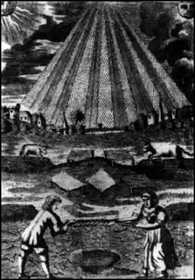 Алхимическая гравюра из трактата Mutus Liber анонимно опубликованного в 1677 - фото 7