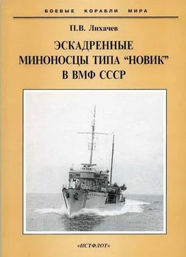 Павел Лихачев Эскадренные миноносцы типа Новик в ВМФ СССР обложка книги