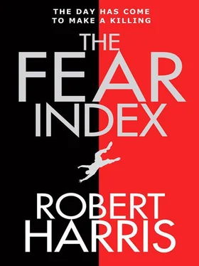 Robert Harris The Fear Index обложка книги