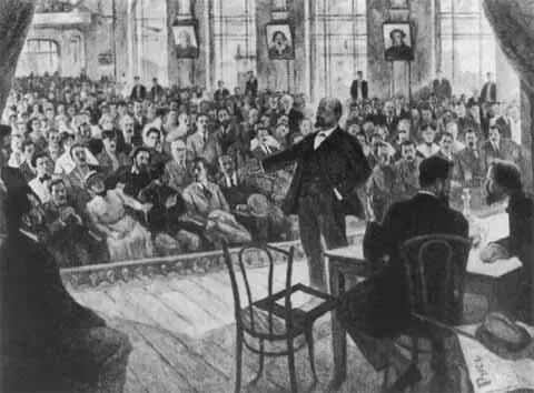 Выступление В И Ленина на митинге рабочих в Народном доме Паниной 9 мая 1906 - фото 52