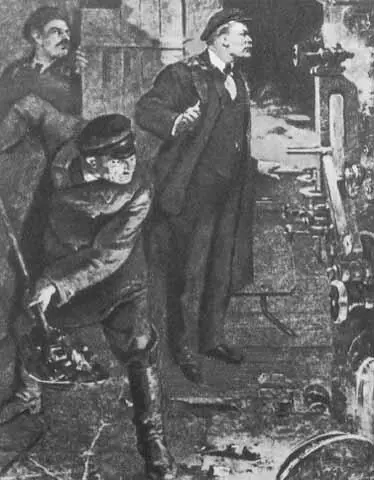 В Петроград Худ А Лопухов На штурм Зимнего 1917 г 7 ноября - фото 81