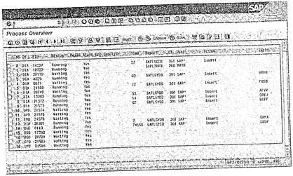Рис 25 Обзор процессов инстанции В этом примере инстанция занята - фото 17