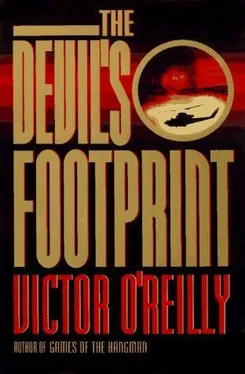 Victor O'Reilly The Devil's footprint обложка книги