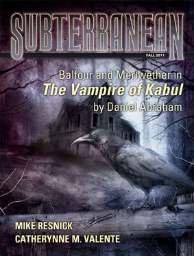 Daniel Abraham Balfour and Meriwether in The Vampire of Kabul обложка книги