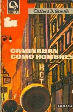 Clifford Simak Caminaban como hombres обложка книги