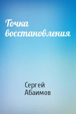 Сергей Абаимов Точка восстановления обложка книги