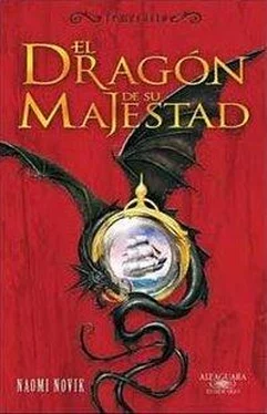 Naomi Novik El dragón de su Majestad обложка книги