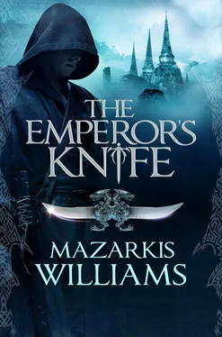 Mazarkis Williams The Emperor's knife обложка книги