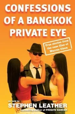 Stephen Leather Confessions of a Bangkok Private Eye: True Stories From the Case Files of Warren Olson обложка книги