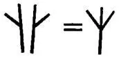 Sehr gut disse il direttore indicando con un dito le prime due rune - фото 17