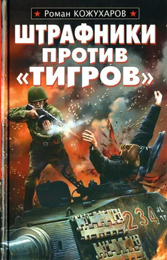 Роман Кожухаров Штрафники против «Тигров» обложка книги