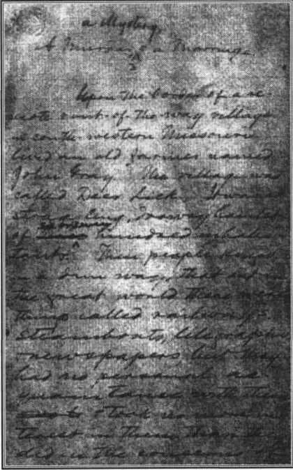 Die erste Seite des Originalmanuskripts Die letzte Seite des - фото 1