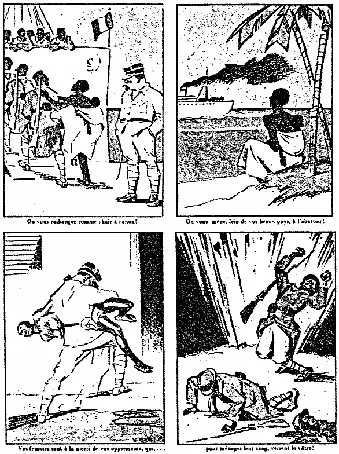 Рис 34 Цветные солдаты Сложите оружие Немецкая листовка июня 1940 г - фото 34
