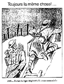 Рис4 Каждый раз одно и то же 1939 г На линии Зигфрида Вперед друг - фото 5
