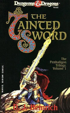 D. Heinrich The Tainted Sword обложка книги