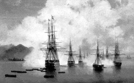 ИК Айвазовский Десант НН Раевского у Субаши 1839 г Головинское - фото 9