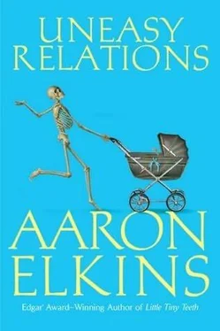 Aaron Elkins Uneasy Relations обложка книги