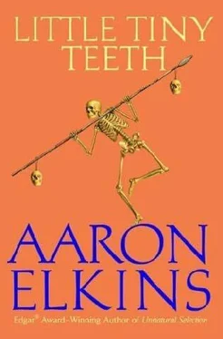 Aaron Elkins Little Tiny Teeth обложка книги