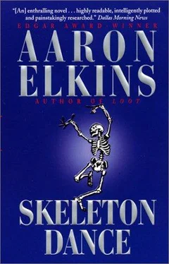 Aaron Elkins Skeleton dance обложка книги