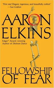 Aaron Elkins Fellowship Of Fear обложка книги