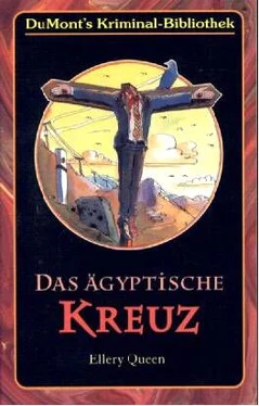 Ellery Queen Das ägyptische Kreuz обложка книги