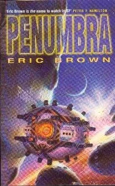 Eric Brown Penumbra обложка книги