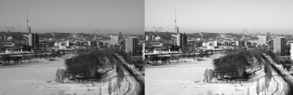 Рис 57 Исходное изображение слева и пример использования фильтра Contrast - фото 170