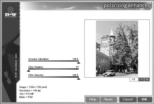 Рис 920 Настройки фильтра Polarizing enchancer Поляризация Summertime - фото 369