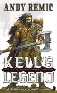 Andy Remic Kell’s Legend обложка книги