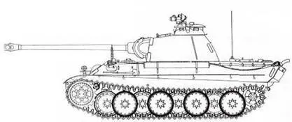 PzKpfw V Ausf G с ИКприборами наблюдения PzKpfw V Ausf F Пантера II - фото 22